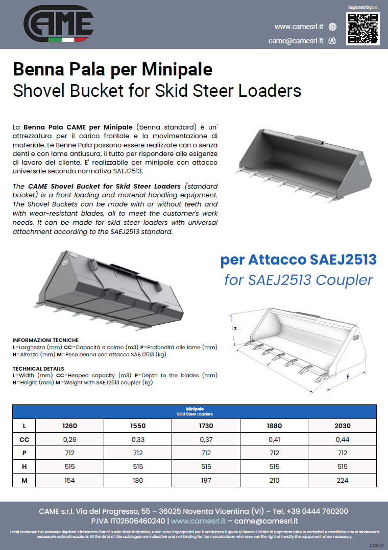 Benna Pala per Minipale Scheda